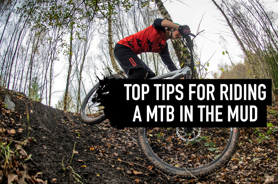 Mountain biking deals in mud